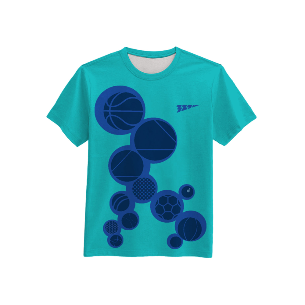 321 Sportswear Girls and Orbs T-shirt