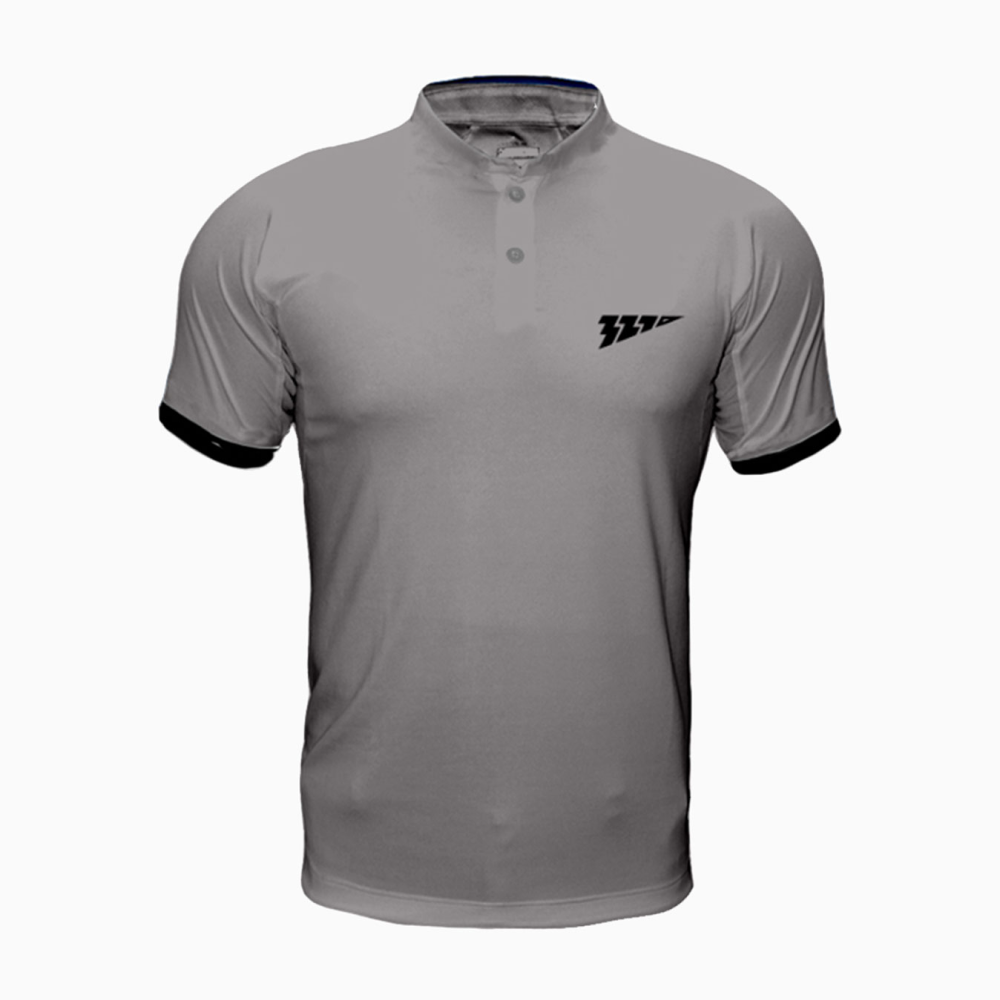 321 Sportswear Boys Travel Polo Grey T-shirt