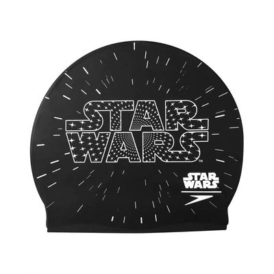 SPEEDO STAR WARS JUNIOR SLOGAN KIDS SWIM CAPS