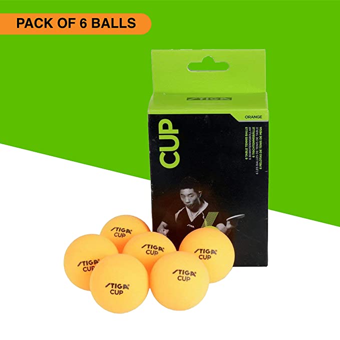 STIGA CUP ORANGE TABLE TENNIS BALL