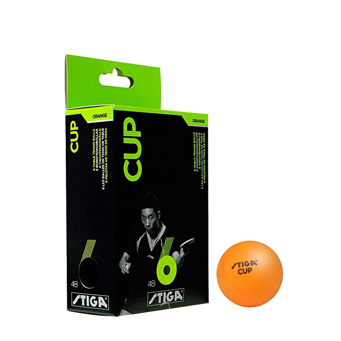 STIGA CUP ORANGE TABLE TENNIS BALL