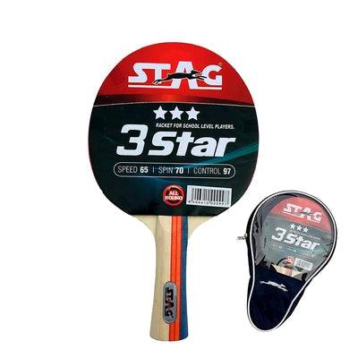 Stag 3 Star Table Tennis Bat