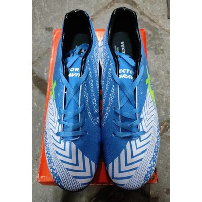 Vector X Gravity Football Shoes (Blue - White)