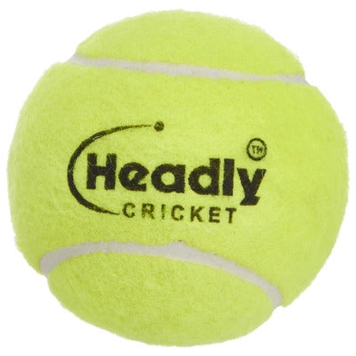 Headly Heavy Cricket Tennis Ball (pack Of 6, Yellow)
