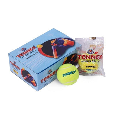 Tennex Light Weight Cricket Soft Tennis Ball (pack Of 6)