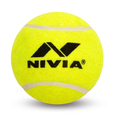 Nivia Light Tennis Ball Cricket Ball (Pack of 12)