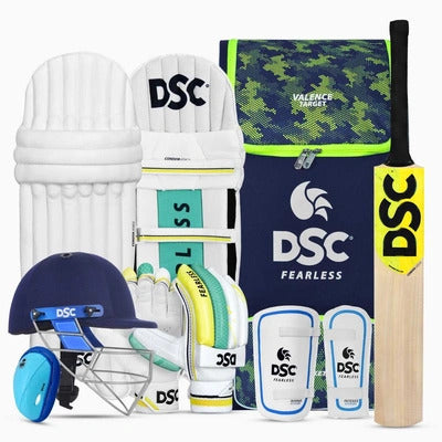 DSC Premium Kashmir Willow Cricket Kit Set Multicolor