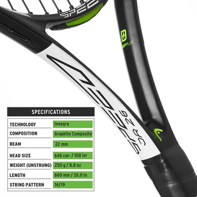 HEAD IG Speed 26 Graphite Tennis Racquet
