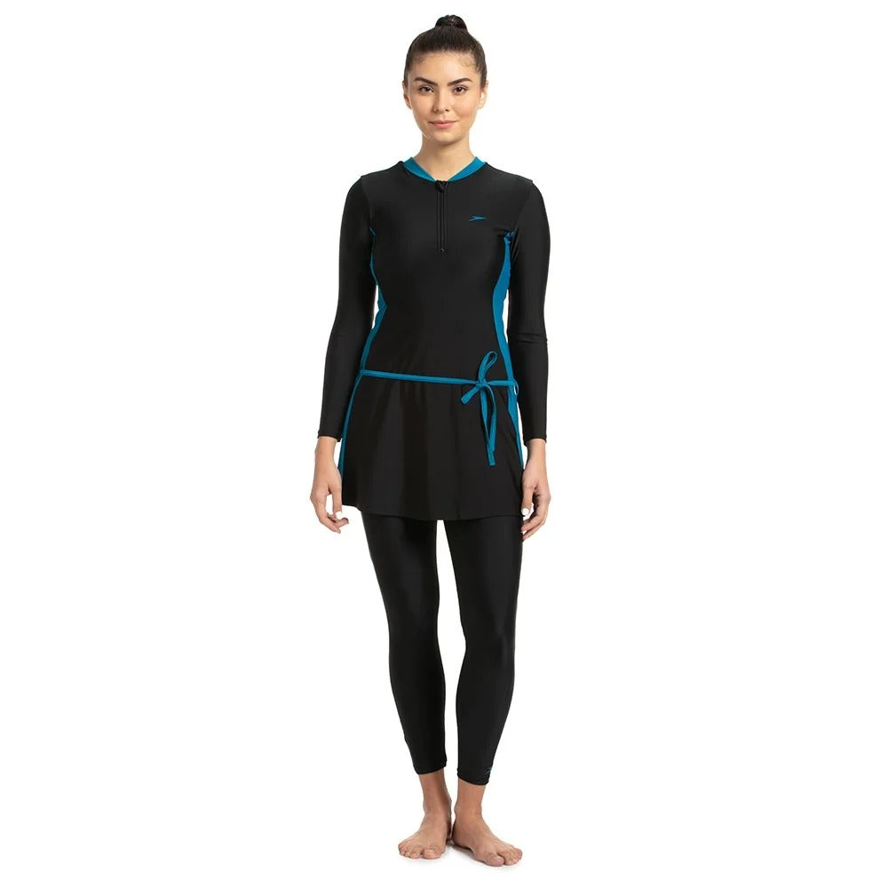 Speedo Swimming Costume Ladies 2 Pcs Full Bodysuit