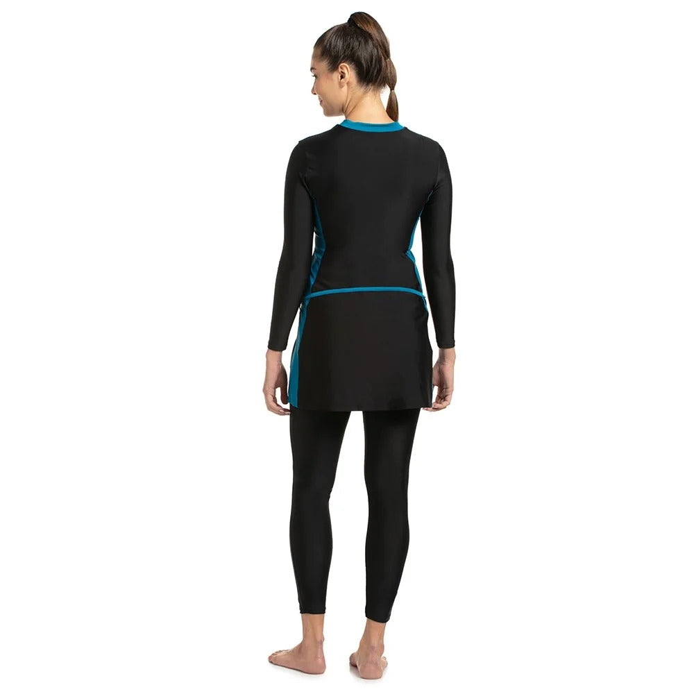 Speedo Swimming Costume Ladies 2 Pcs Full Bodysuit