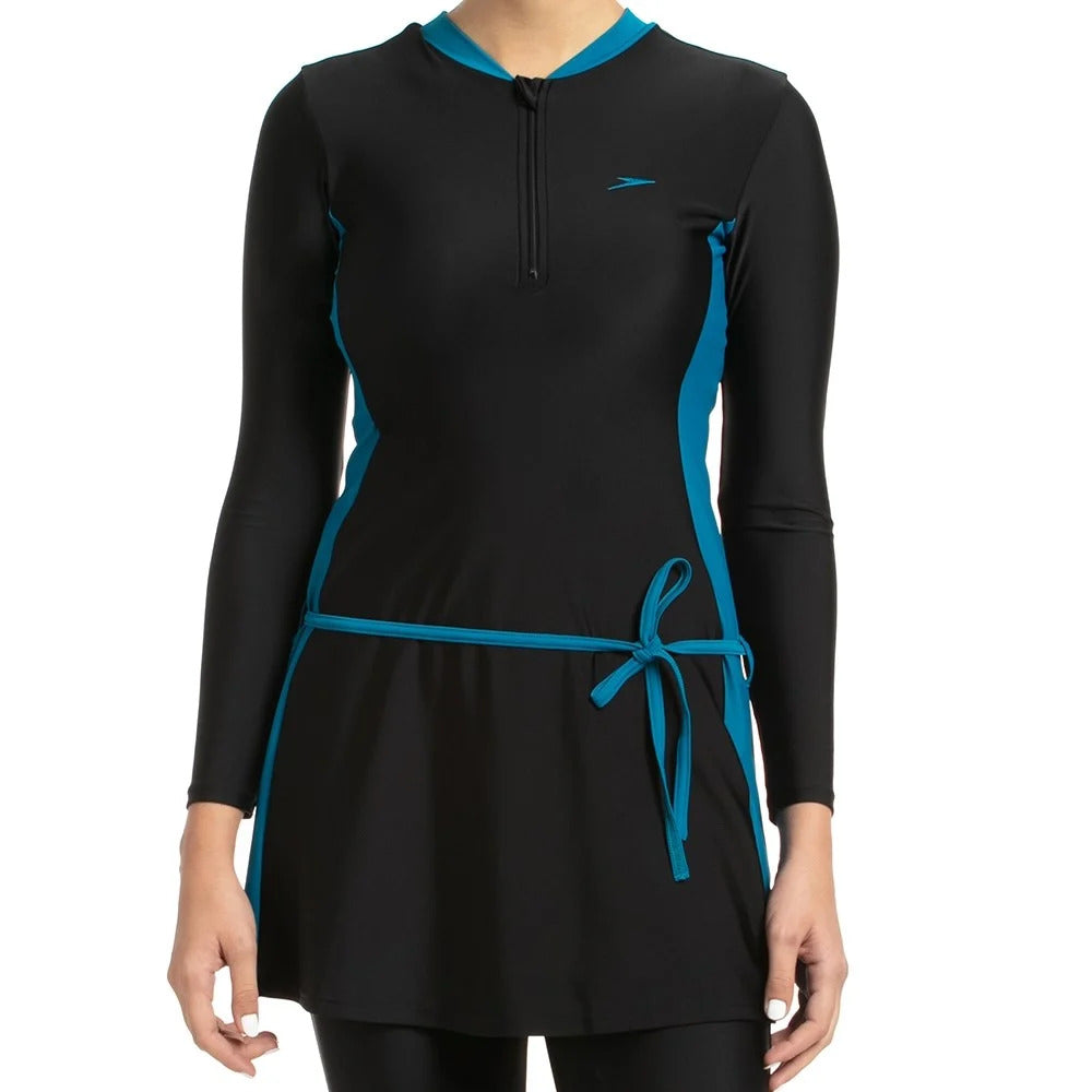 Speedo Swimming Costume Ladies 2 Pcs Full Bodysuit