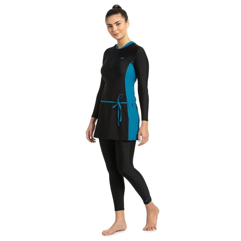 Speedo Swimming Costume Ladies 2 Pcs Full Bodysuit