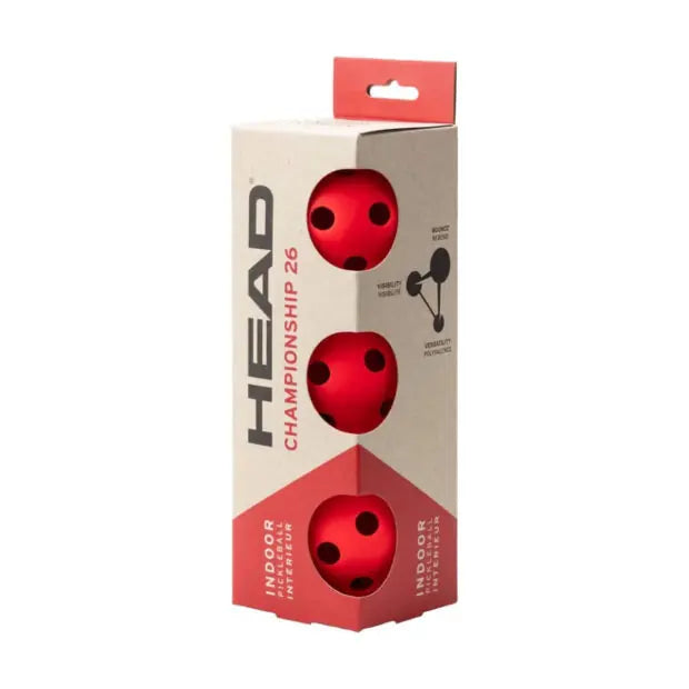 HEAD Championship 26 Indoor Pickleball (Pack of 24)