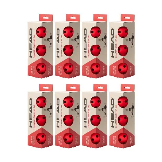 HEAD Championship 26 Indoor Pickleball (Pack of 24)