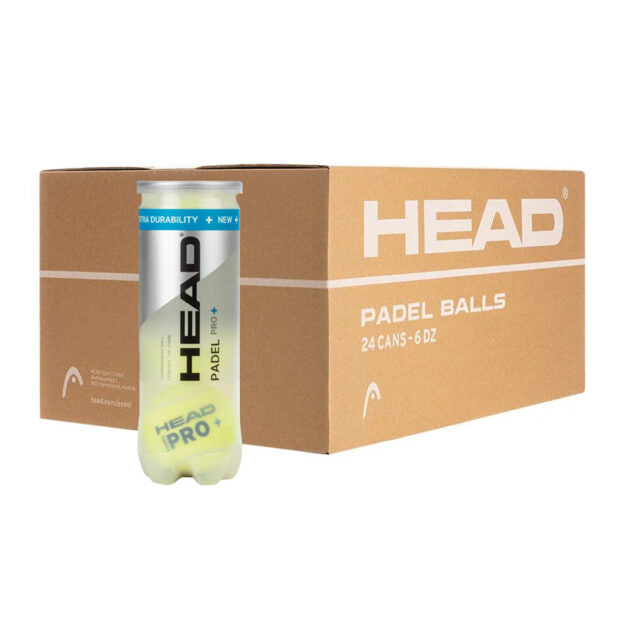 HEAD Pro+ Padel Balls (72 Balls)