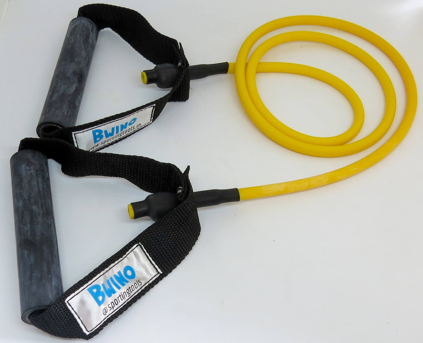 Bwino Resistance Tubing with handle- Yellow
