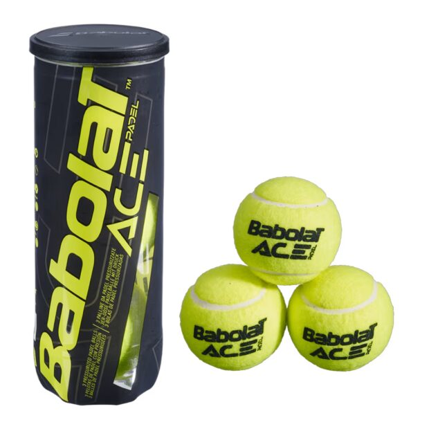 Babolat Ace X3 Padel Balls (12 Balls) – 4 Can