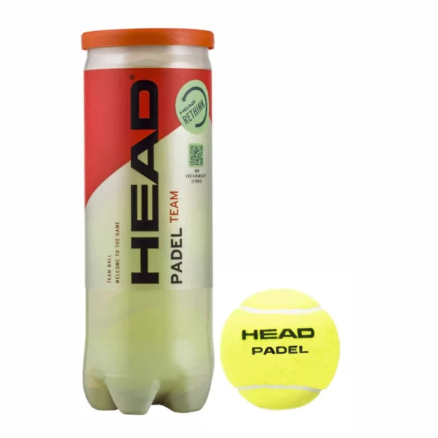 HEAD Padel Team Balls Can (3 Balls) – 1 Can