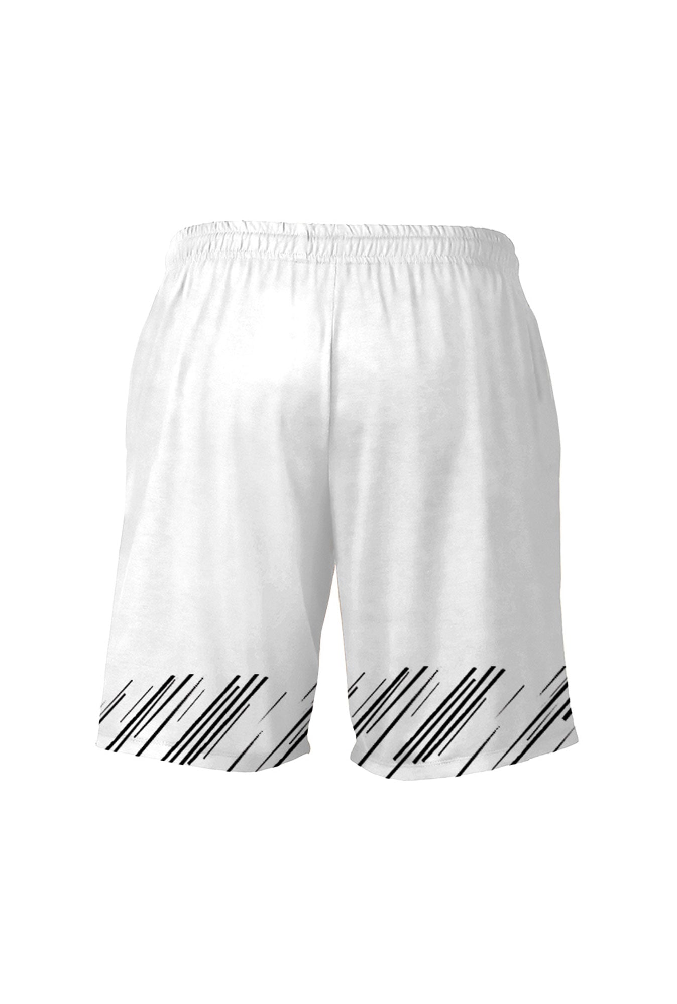 321 Sportswear Boys White Solid Regular Fit Sports Shorts