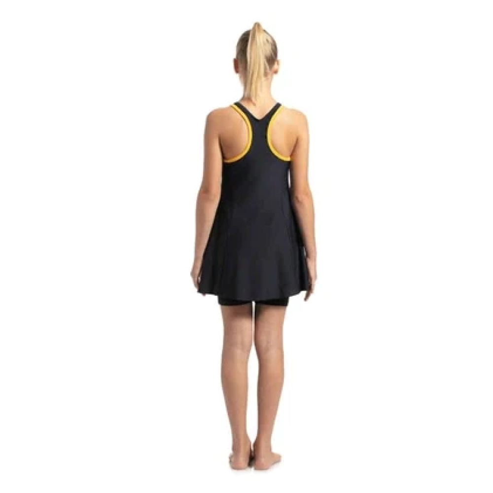 Speedo Racerback Swimdress With Boyleg