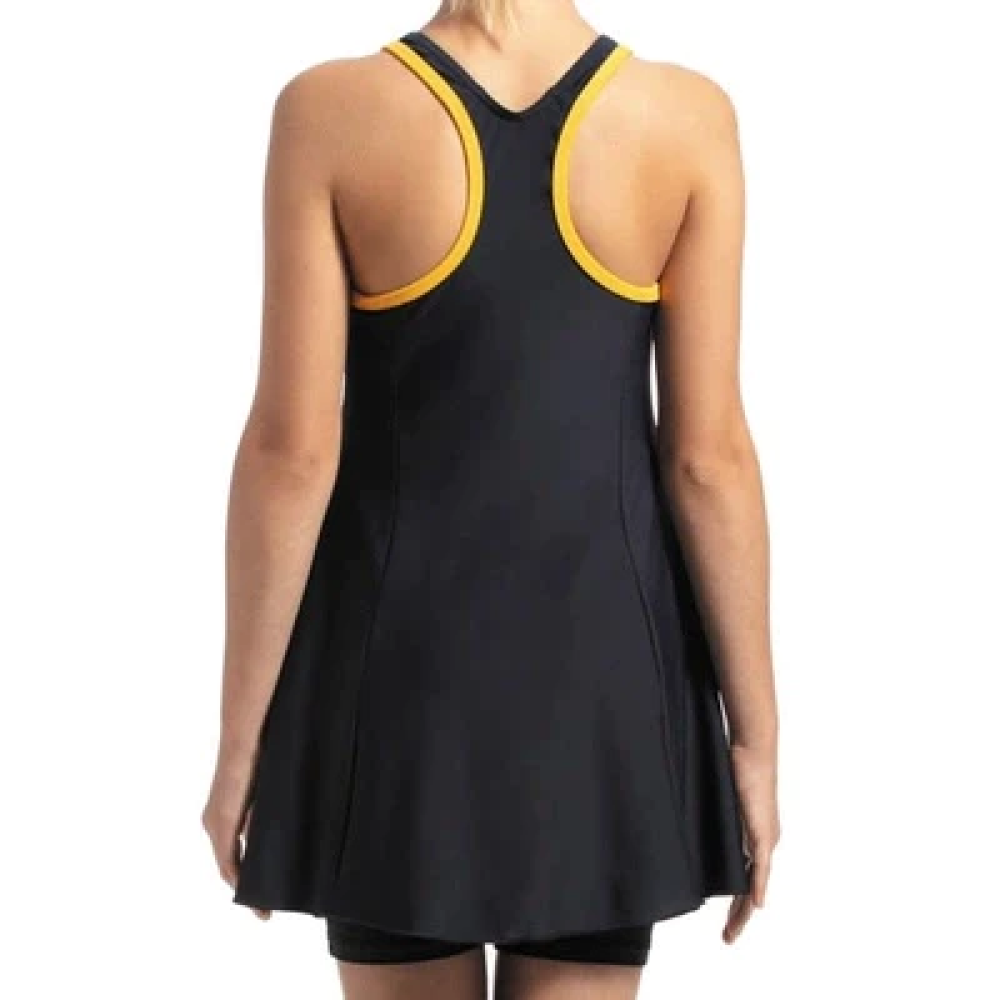 Speedo Racerback Swimdress With Boyleg