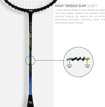 LI-NING G-Force Superlite 3700 Carbon-Fiber Badminton Racquet