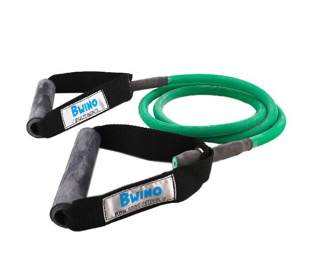 Bwino Resistance Tubing with handle- Green