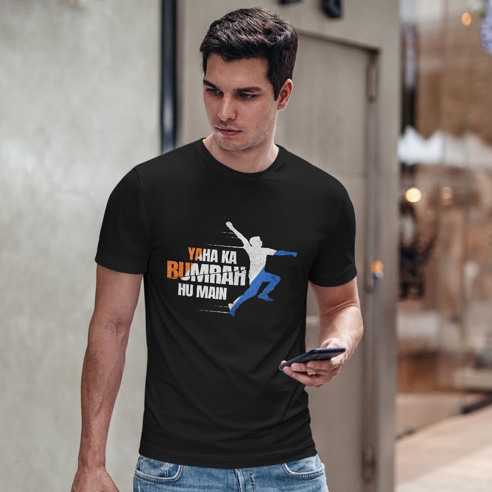 Unisex Bowling Champ Graphic Printed T-shirt | Cricket Athleisure