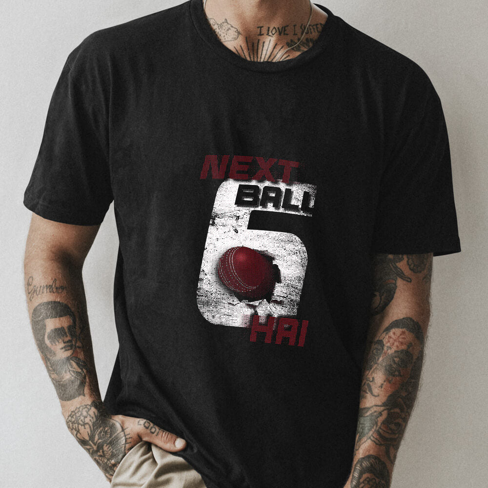 Unisex Winning Sixer Cricket Graphic Printed T-shirt | Cricket Athleisure