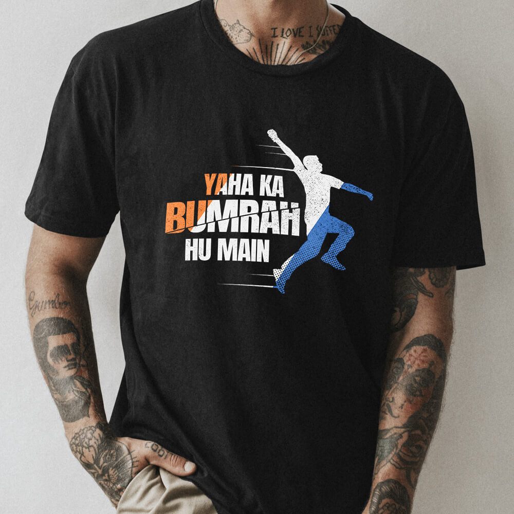 Unisex Bowling Champ Graphic Printed T-shirt | Cricket Athleisure