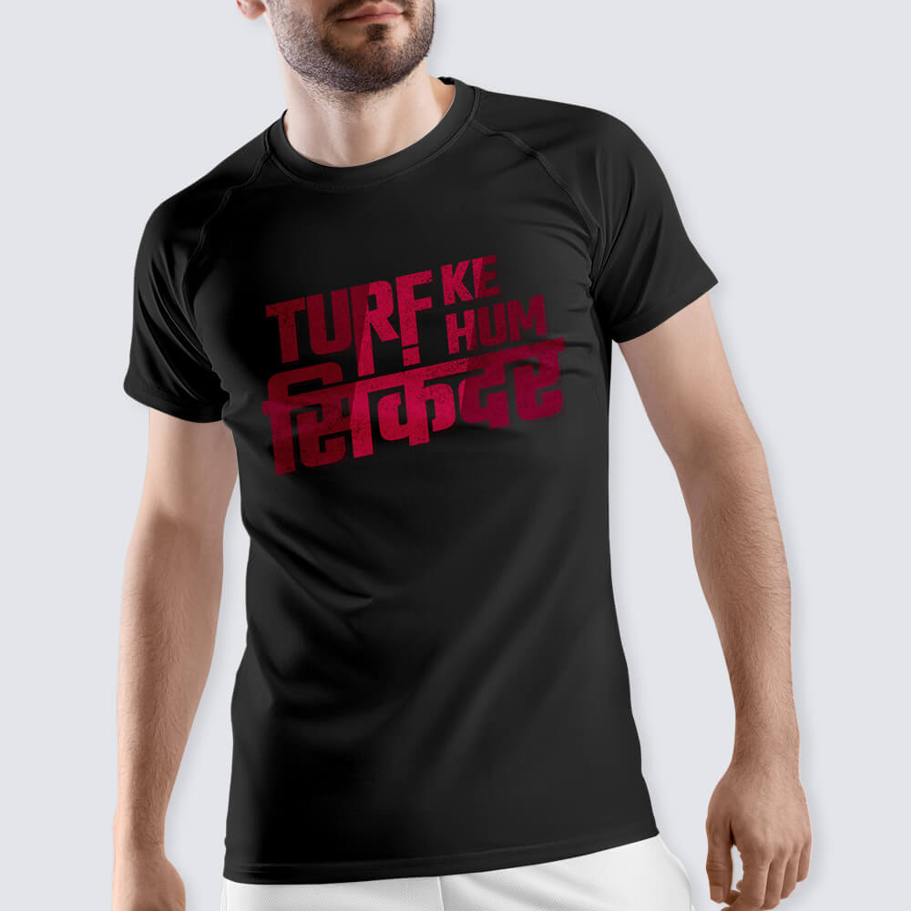 Unisex Turf Heroes Graphic Printed T-shirt | Football Athleisure
