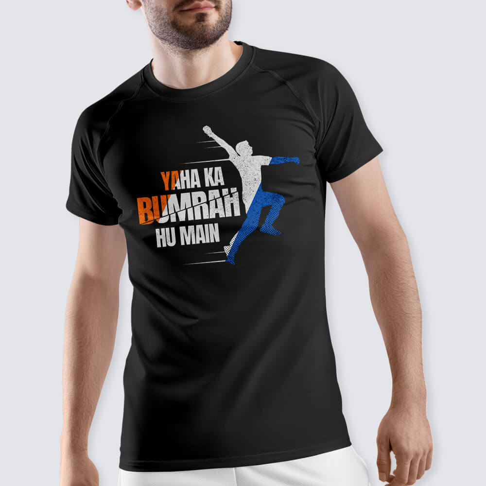 Unisex Bowling Champ Graphic Printed T-shirt | Cricket Athleisure