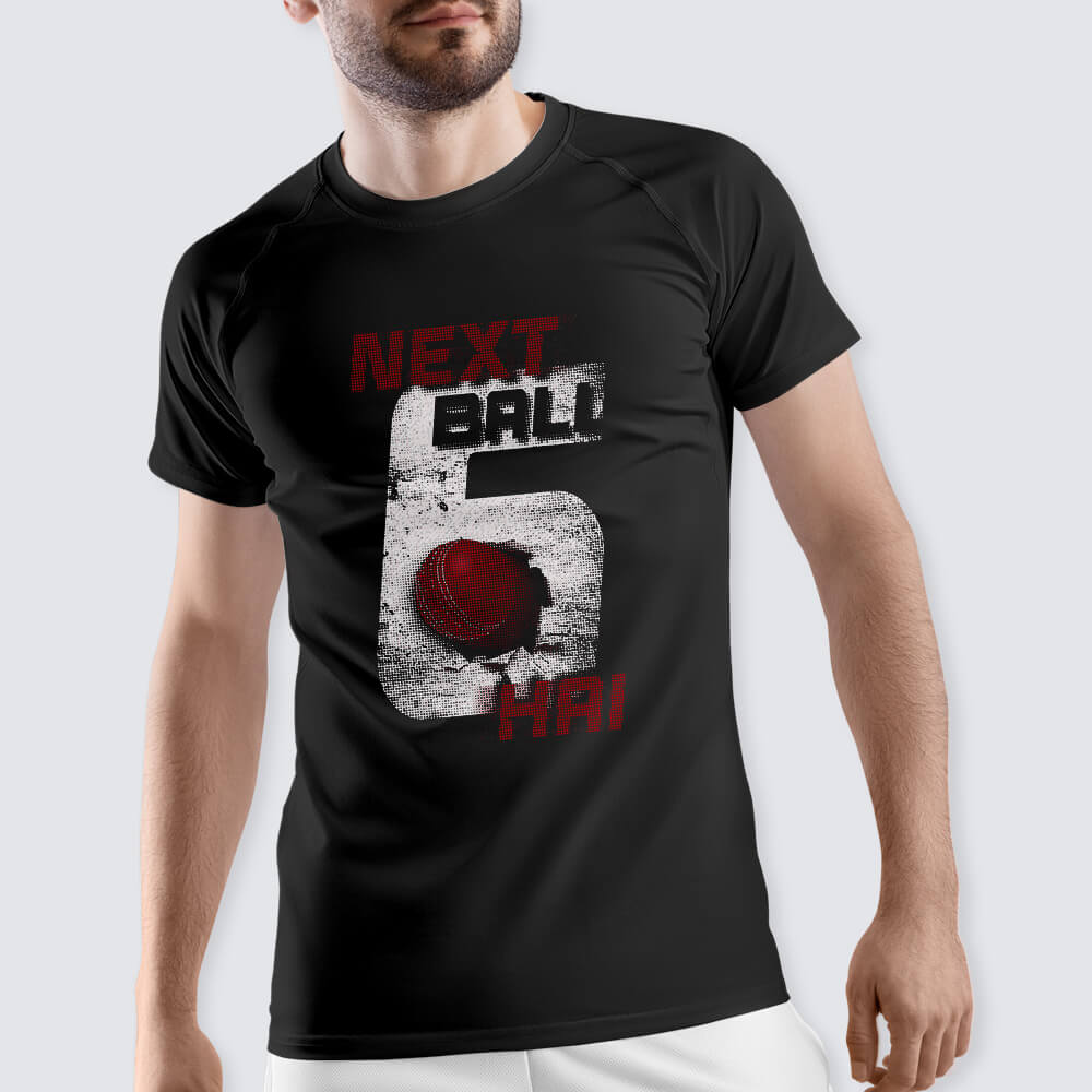 Unisex Winning Sixer Cricket Graphic Printed T-shirt | Cricket Athleisure