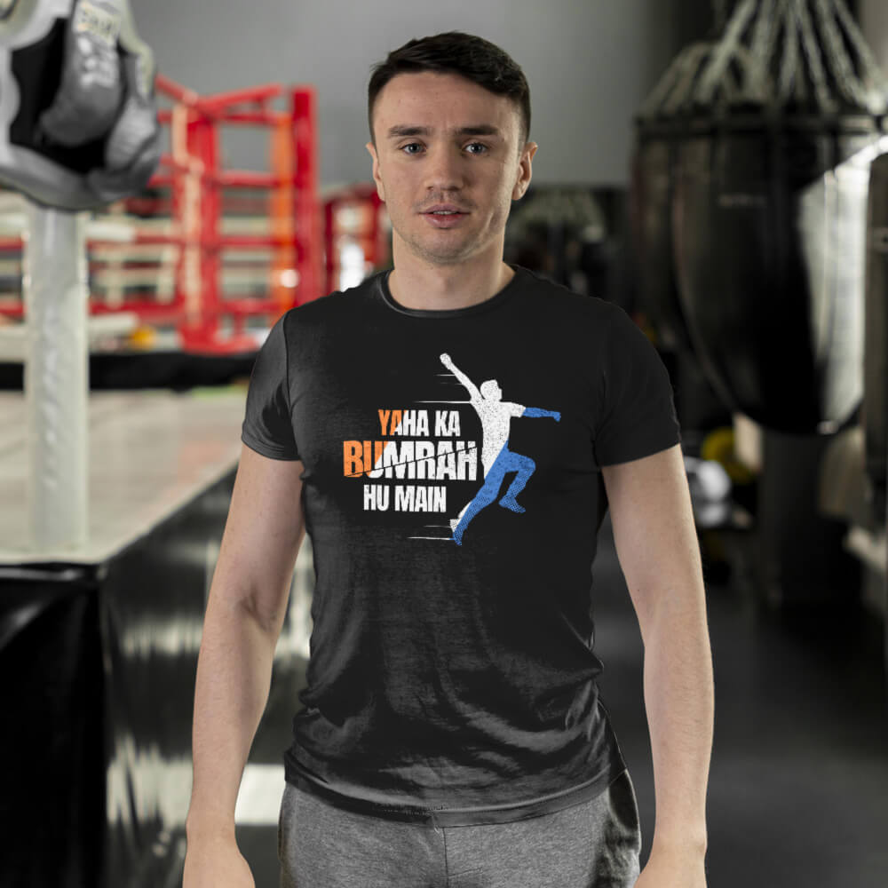 Unisex Bowling Champ Graphic Printed T-shirt | Cricket Athleisure
