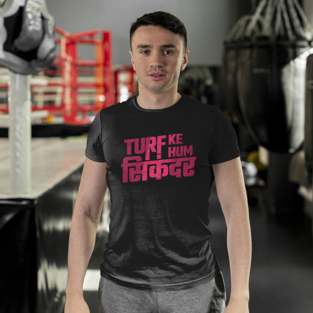 Unisex Turf Heroes Graphic Printed T-shirt | Football Athleisure