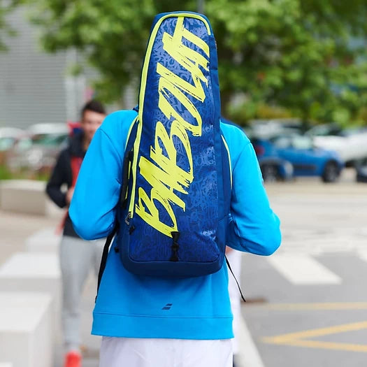 Badminton Bags-Babolat-Tournament Bag-Navy Blue-Green