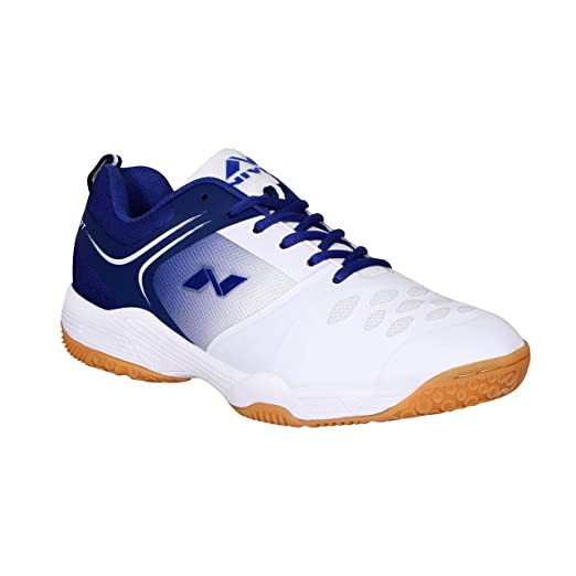Nivia HY-Court 2.0 Men's Badminton Shoes - White