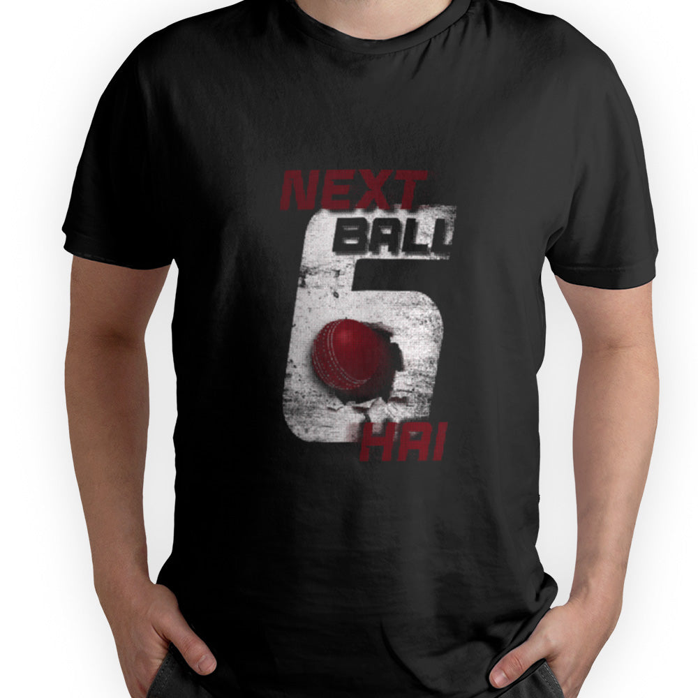Unisex Winning Sixer Cricket Graphic Printed T-shirt | Cricket Athleisure