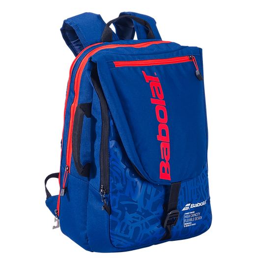 Badminton Bags-Babolat-Tournament Bag-Blue-Red