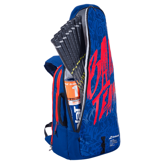 Badminton Bags-Babolat-Tournament Bag-Blue-Red