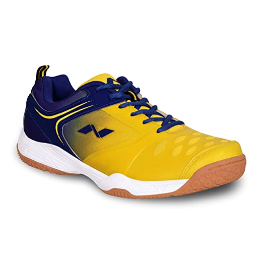 Nivia HY-Court 2.0 Men's Badminton Shoes - Yellow