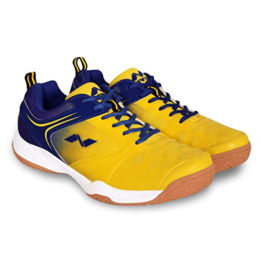 Nivia HY-Court 2.0 Men's Badminton Shoes - Yellow