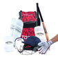 Total Premium Full Cricket Kit Set with Bat, Helmet & Protective Gear