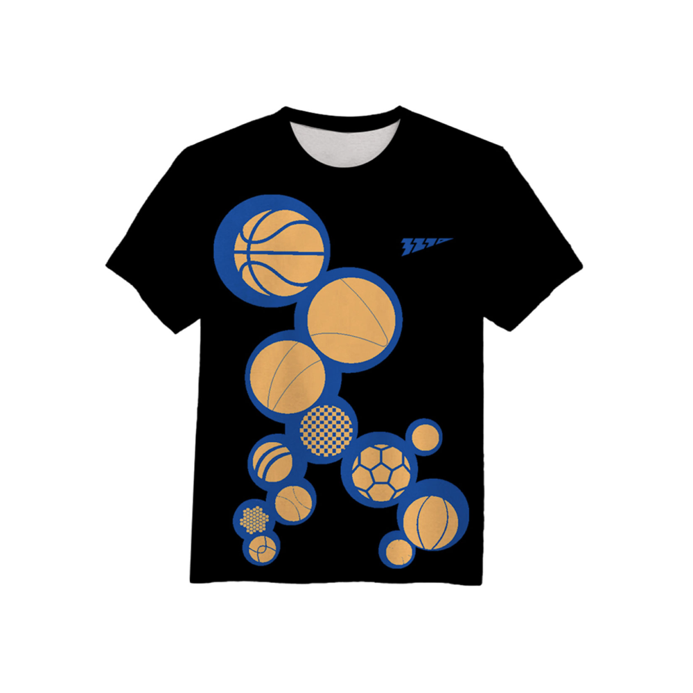 321 Sportswear Girls and Orbs T-shirt