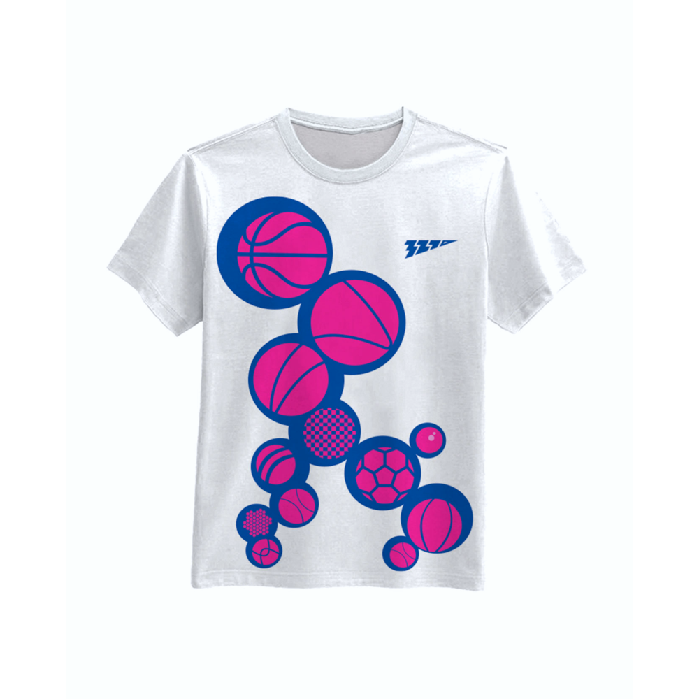 321 Sportswear Girls and Orbs T-shirt