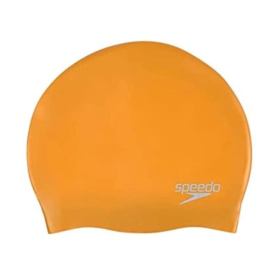 Speedo Unisex Plain Moulded Silicone Swim cap