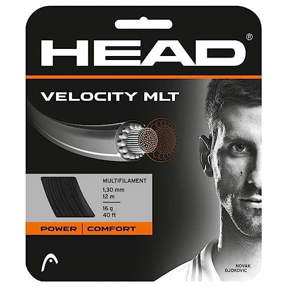 HEAD Velocity MLT Tennis Racket String ( For 1 Racket)