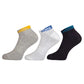 Adidas Men's Low Cut Cotton Blend Socks (Pack Of 3)