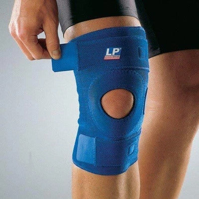 Lp Supports 758 Open Patella Knee Support, Royal Blue