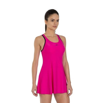 Speedo Female Swimwear Racerback Swimdress with Boyleg